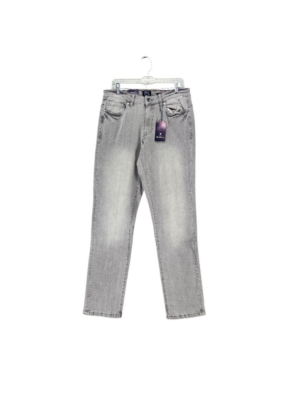 Ben Sherman Jeans Mens 31x34 Gray Stretch Mid Rise Straight Fit *NWT*